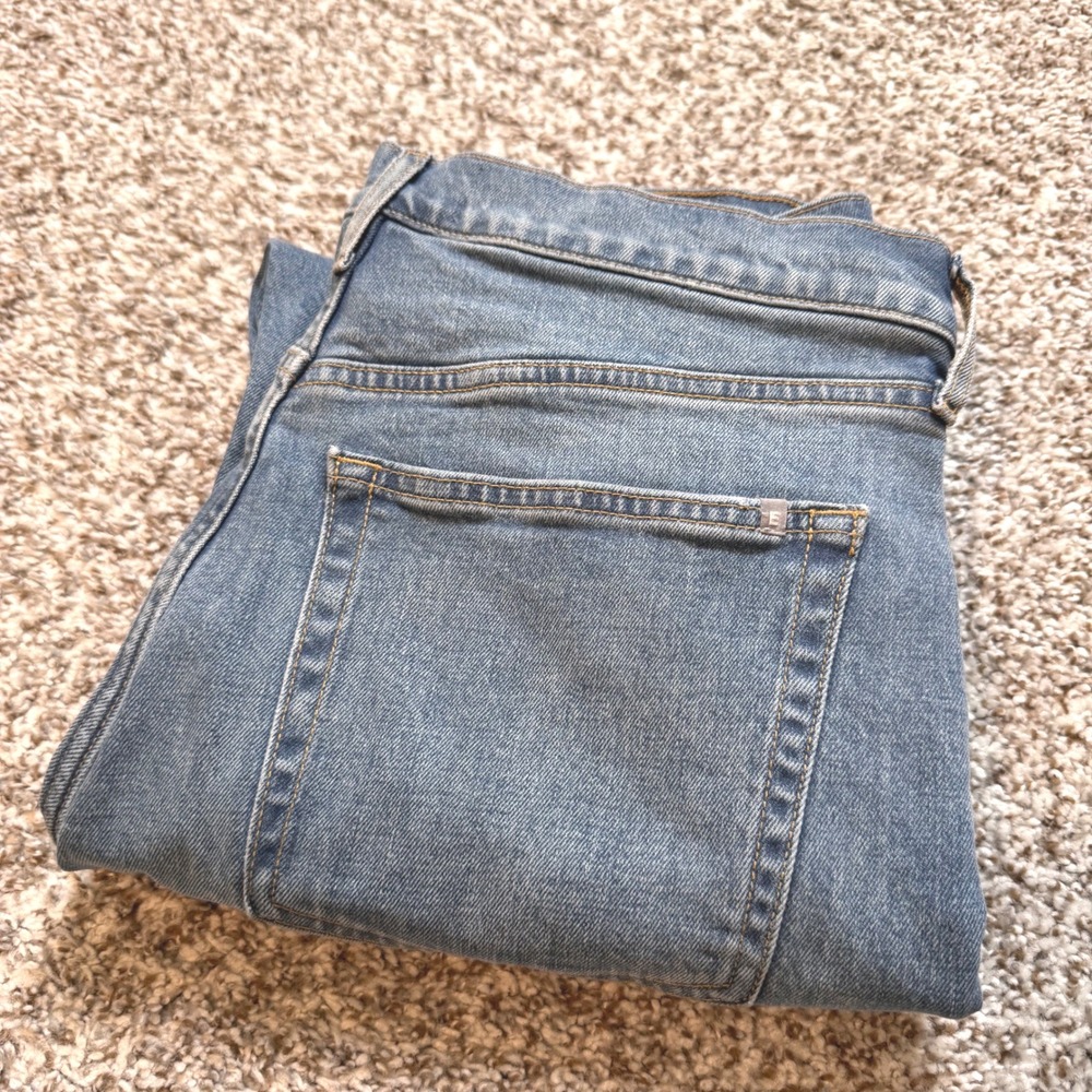 Everlane The Original Cheeky Jean Women's 31(32)x29 Regular Wash Organic Cotton
